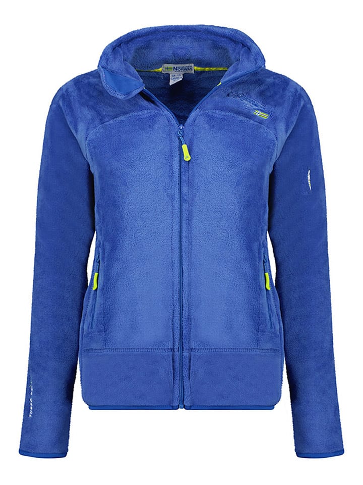 Geographical Norway Kurtka polarowa "Upaline" w kolorze niebieskim rozmiar: L