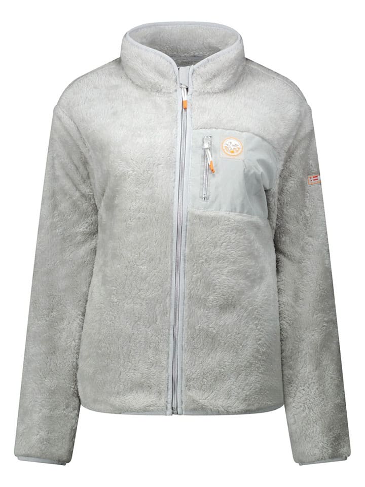 Geographical Norway Kurtka polarowa "Precious" w kolorze szarym rozmiar: 140