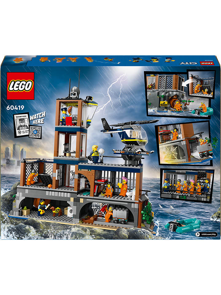 LEGO LEGO® City 60419 "Police station on prison island" - 7+ rozmiar: onesize
