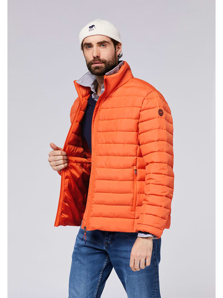 Polo Sylt Kurtka pikowana w kolorze pomarańczowym rozmiar: XL