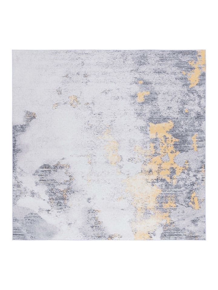 Safavieh Dywan "Tacoma" w kolorze szaro-żółtym rozmiar: 183x183 cm