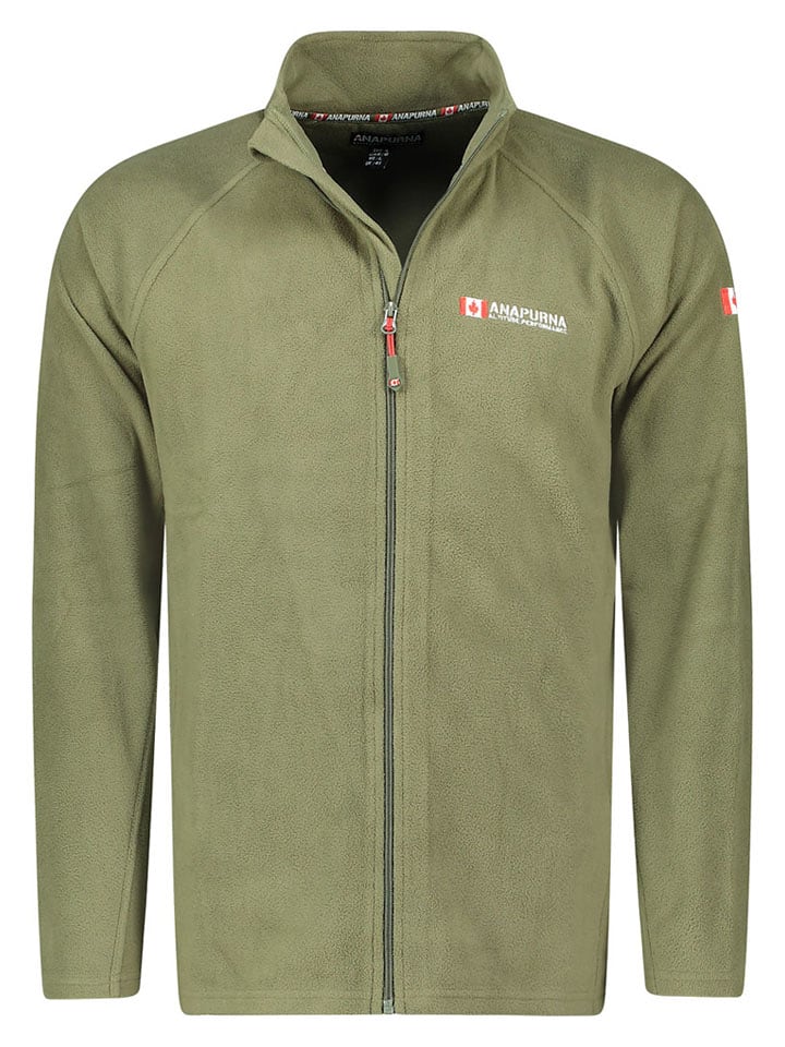 ANAPURNA Kurtka polarowa "Tonneau" w kolorze khaki rozmiar: L