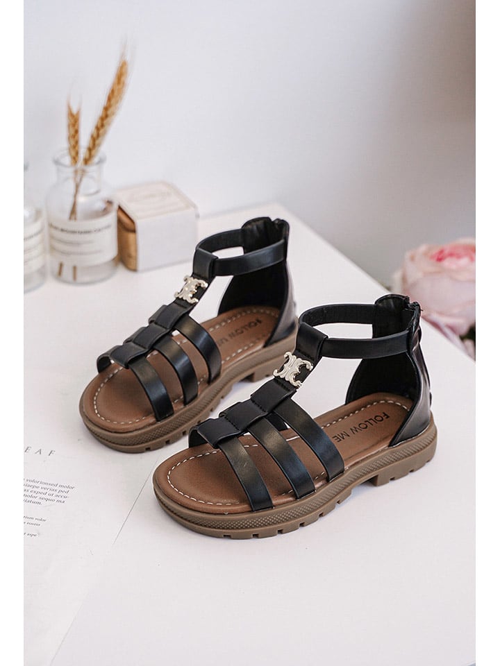 Rock & Joy Sandały w kolorze czarnym rozmiar: 34