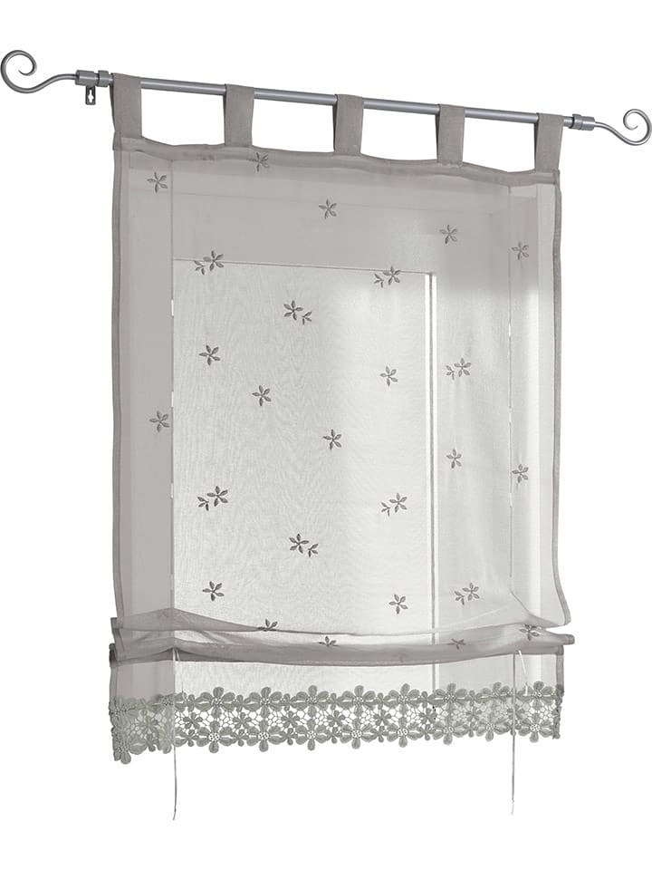 heine home Roleta w kolorze szarym rozmiar: 130x120 cm