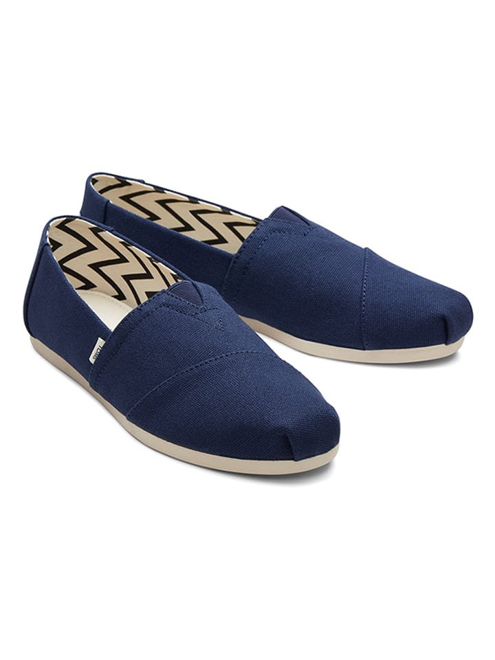 TOMS Slippersy w kolorze granatowym rozmiar: 36