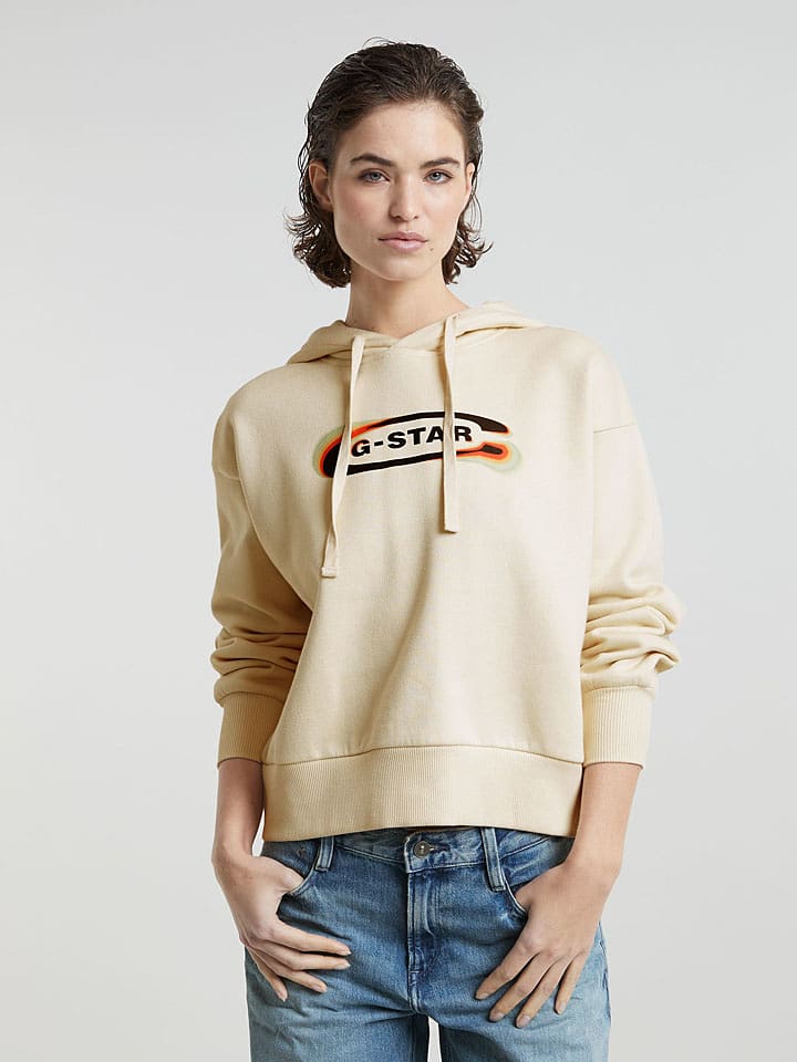 G-Star Bluza w kolorze kremowym rozmiar: S