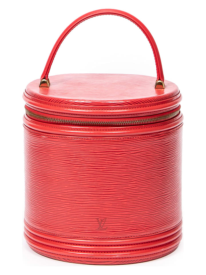 Louis Vuitton Skórzana torebka w kolorze czerwonym - 19 x 19 x 18 cm rozmiar: onesize