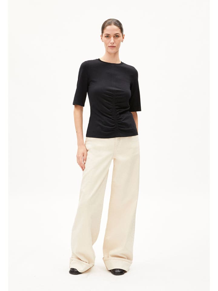 armedangels Koszulka "Traslaraa" w kolorze czarnym rozmiar: XXL