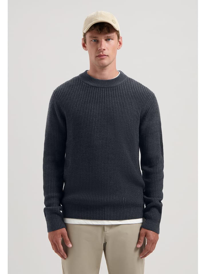 DSTREZZED Sweter w kolorze granatowym rozmiar: L