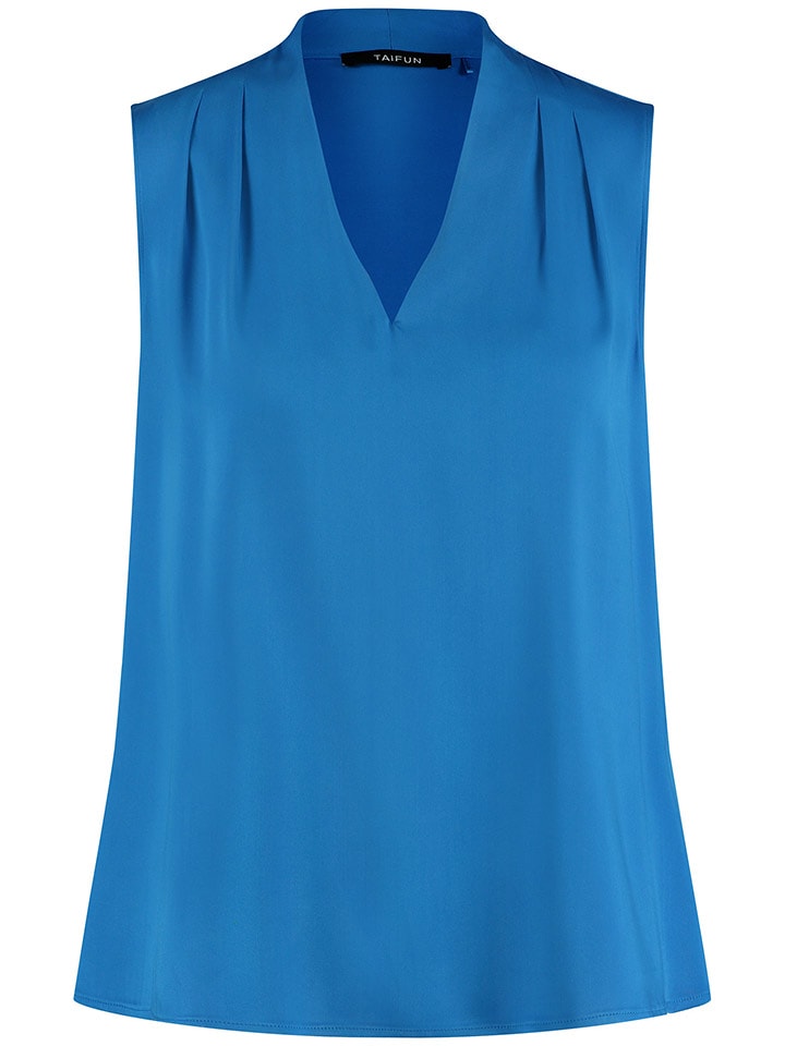 TAIFUN Bluzka w kolorze niebieskim rozmiar: 38