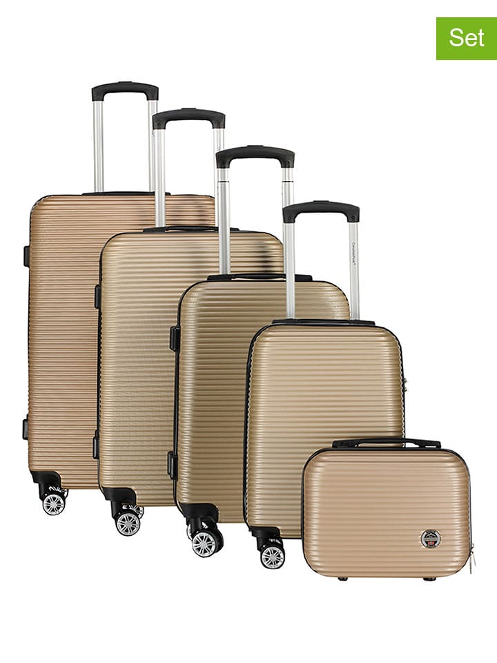 Canadian Peak 5-częściowy zestaw "Solomuneak" w kolorze jasnobrązowym rozmiar: onesize