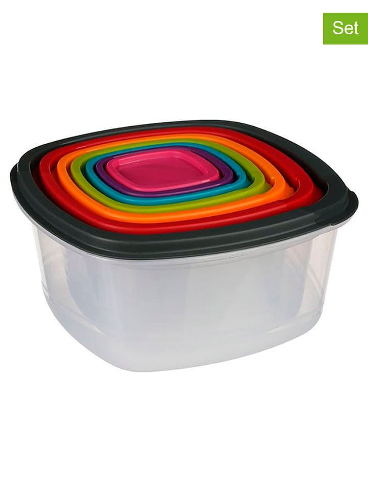 Joybos Pojemniki (7 szt.) w różnych kolorach rozmiar: onesize