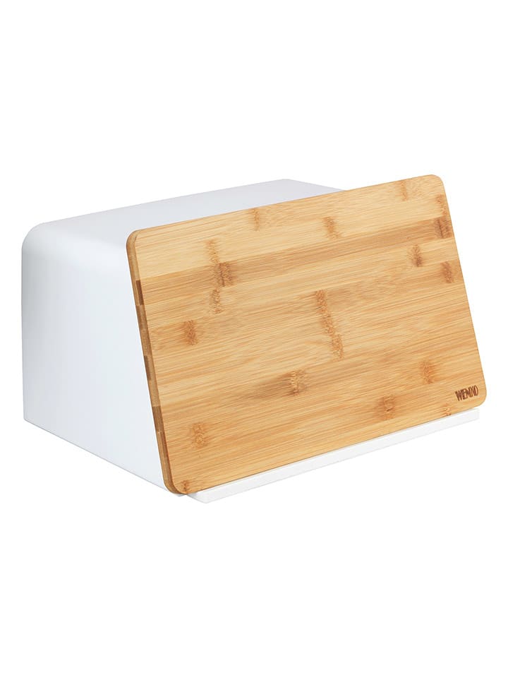 Wenko Chlebak w kolorze białym - 35 x 20,5 x 26 cm rozmiar: onesize