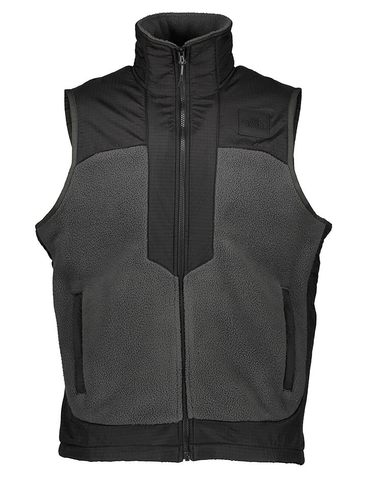 The North Face Kamizelka polarowa "Fleeski" w kolorze szaro-czarnym rozmiar: S