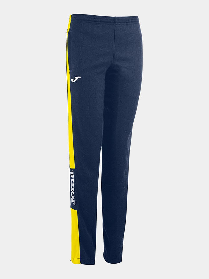 Joma Spodnie sportowe w kolorze granatowo-żółtym rozmiar: 164
