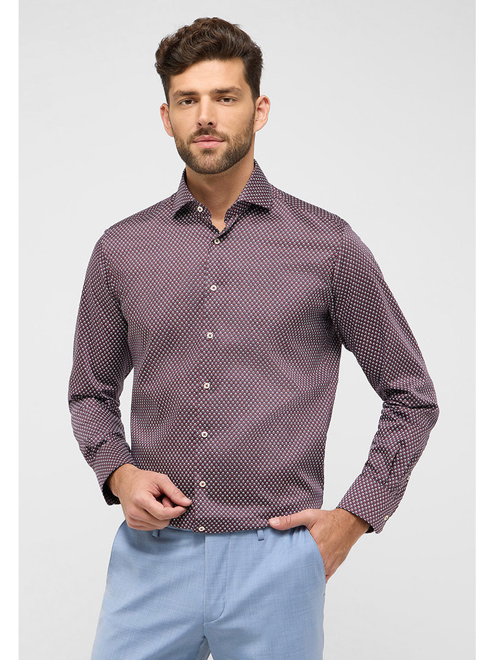 Eterna Koszula - Modern fit - w kolorze bordowym rozmiar: 40