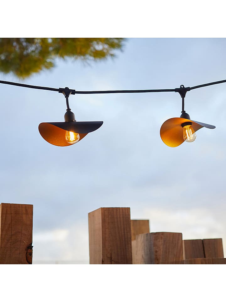 lumisky Girlanda świetlna "Hat" w kolorze czarnym - dł. 600 cm rozmiar: onesize