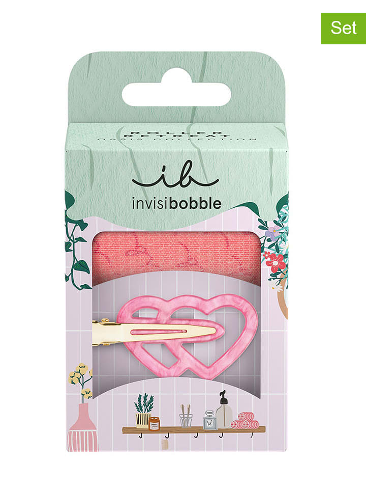 Invisibobble Zestawy akcesoriów do włosów (2 szt.) w kolorze jasnoróżowo-różowym rozmiar: onesize