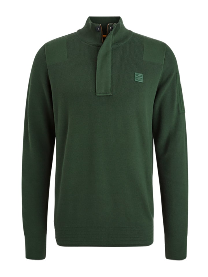 PME Legend Sweter w kolorze ciemnozielonym rozmiar: XL