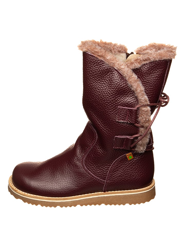 El Naturalista Skórzane kozaki zimowe w kolorze brązowym rozmiar: 29