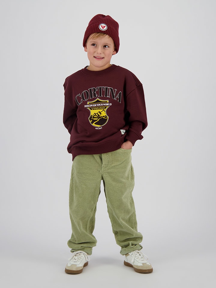 Vingino Bluza "Nuri" w kolorze czerwonym rozmiar: 128