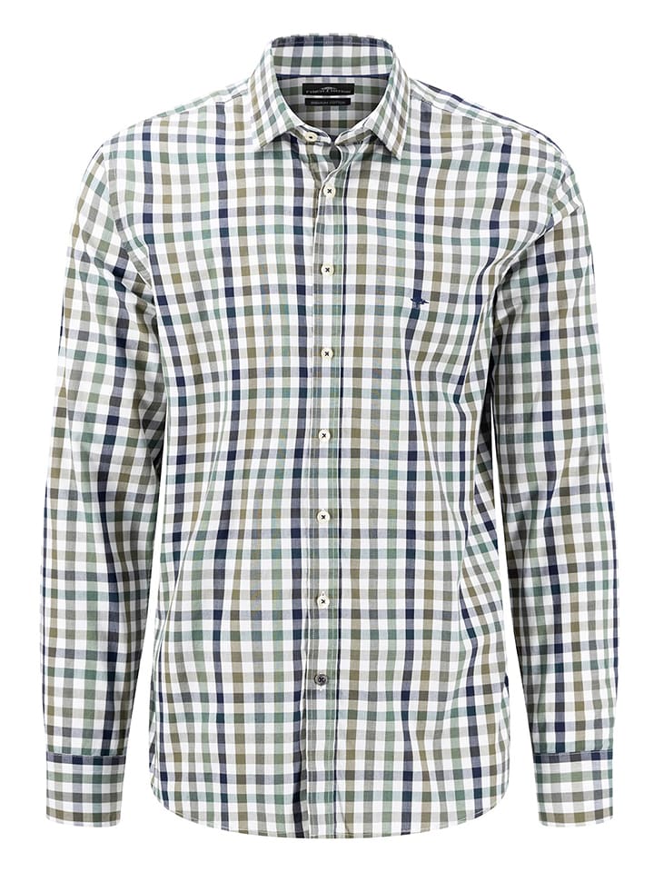 FYNCH-HATTON Koszula - Casual fit - ze wzorem rozmiar: XL