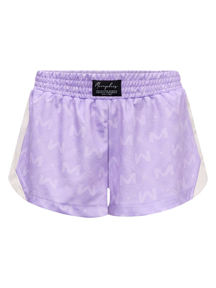 Retour Szorty w kolorze fioletowym rozmiar: 134/140