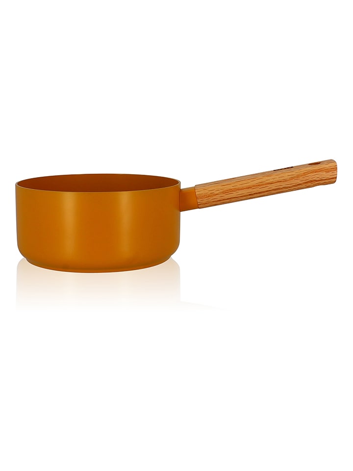 Ogo Living Rondel w kolorze jasnobrązowo-pomarańczowym - Ø 18 cm rozmiar: onesize