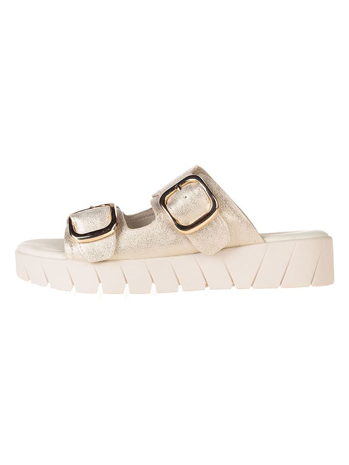 s.Oliver Klapki w kolorze złotym rozmiar: 39