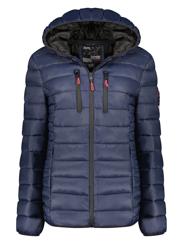 Canadian Peak Kurtka pikowana "Alareak" w kolorze granatowym rozmiar: S