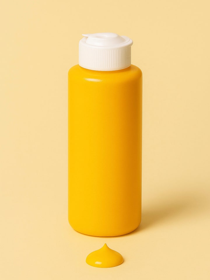 Samimi Farba w kolorze żółtym do tkanin - 125 ml rozmiar: onesize