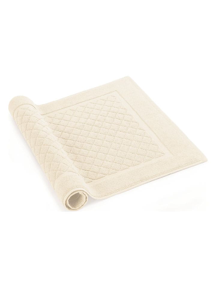 maison héritage PARIS Dywanik łazienkowy w kolorze kremowym rozmiar: 50x70 cm