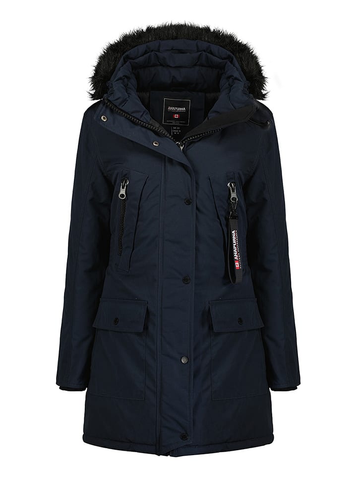 ANAPURNA Parka "Cortinana" w kolorze granatowym rozmiar: M