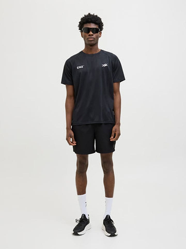 CNZ Szorty sportowe "Cocnz" w kolorze czarnym rozmiar: M