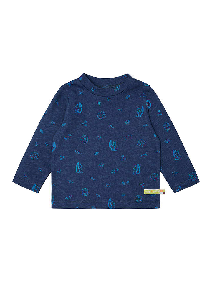 loud + proud Koszulka w kolorze granatowym rozmiar: 86/92