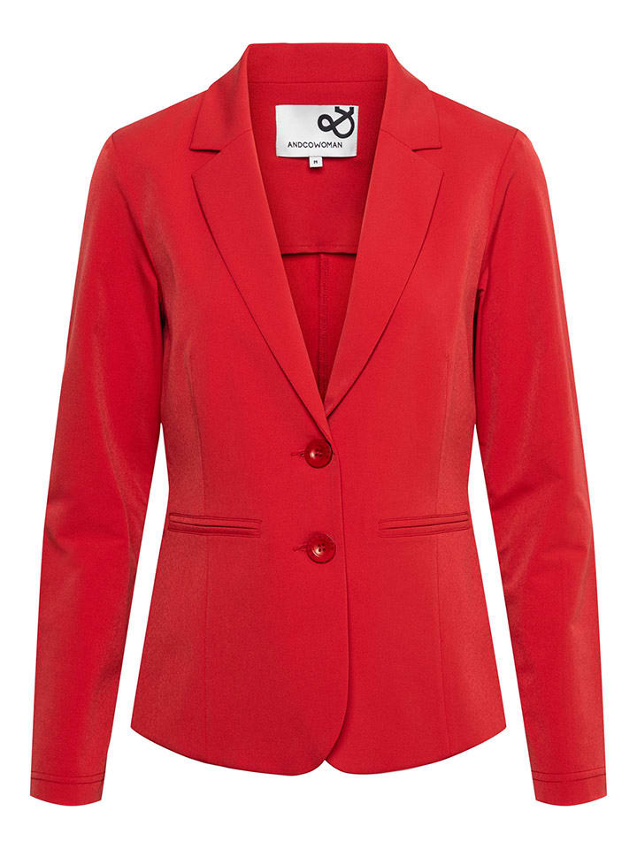 &Co Woman Blezer "Phileine" w kolorze czerwonym rozmiar: L