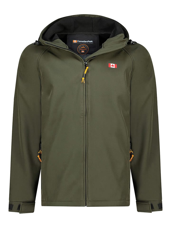 Canadian Peak Kurtka softshellowa "Tamigoloreak" w kolorze khaki rozmiar: L