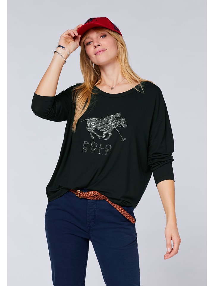 Polo Sylt Koszulka w kolorze czarnym rozmiar: M