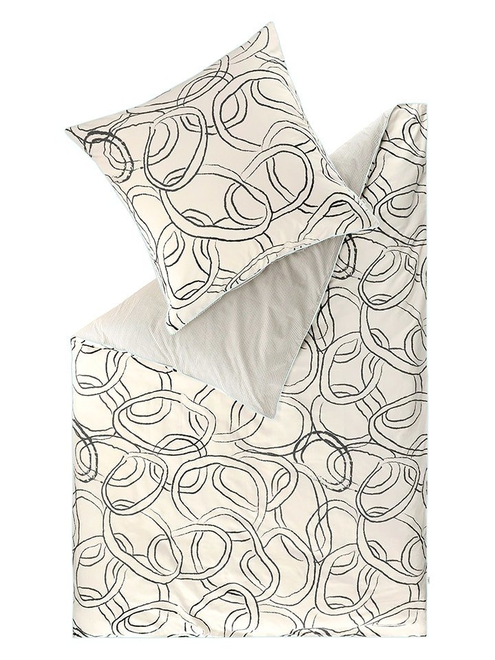 ESPRIT Komplet pościeli renforcé "Gabin" w kolorze beżowym rozmiar: 155x220 cm