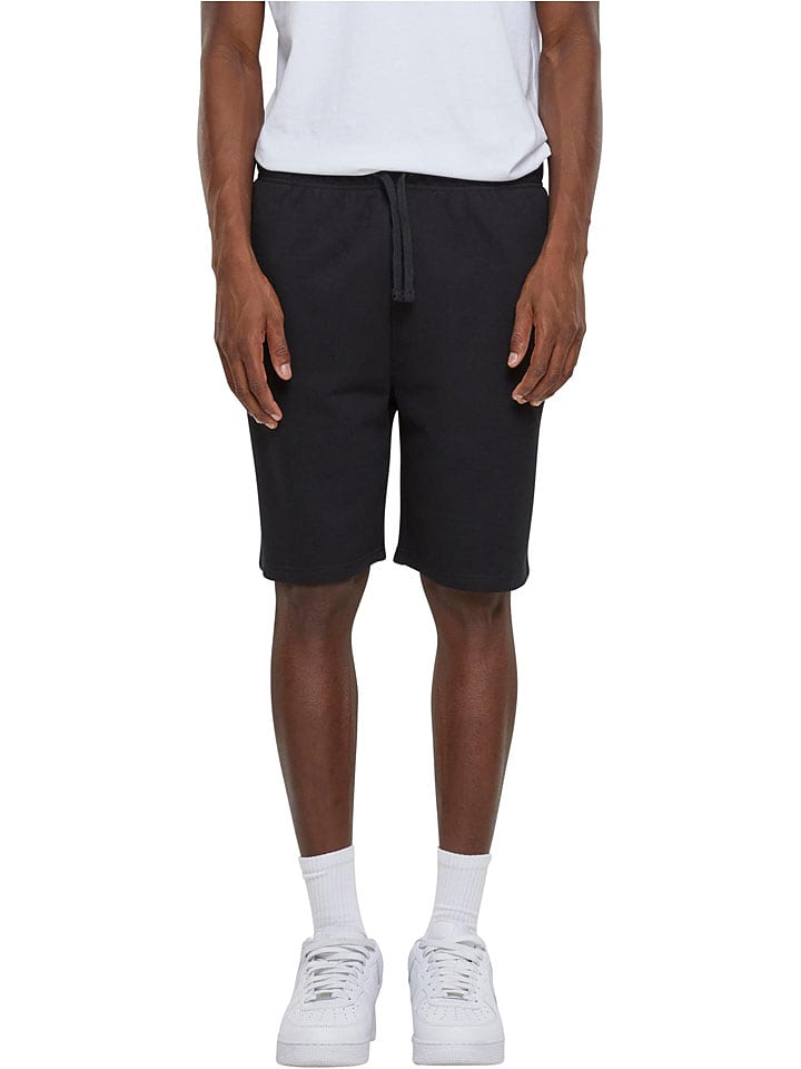 Urban Classics Szorty dresowe w kolorze czarnym rozmiar: M