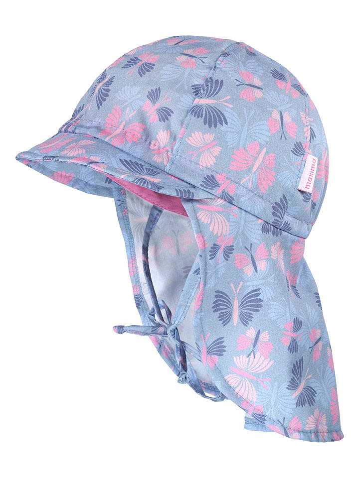 MaxiMo Czapka w kolorze blękitno-jasnoróżowym rozmiar: 55 cm