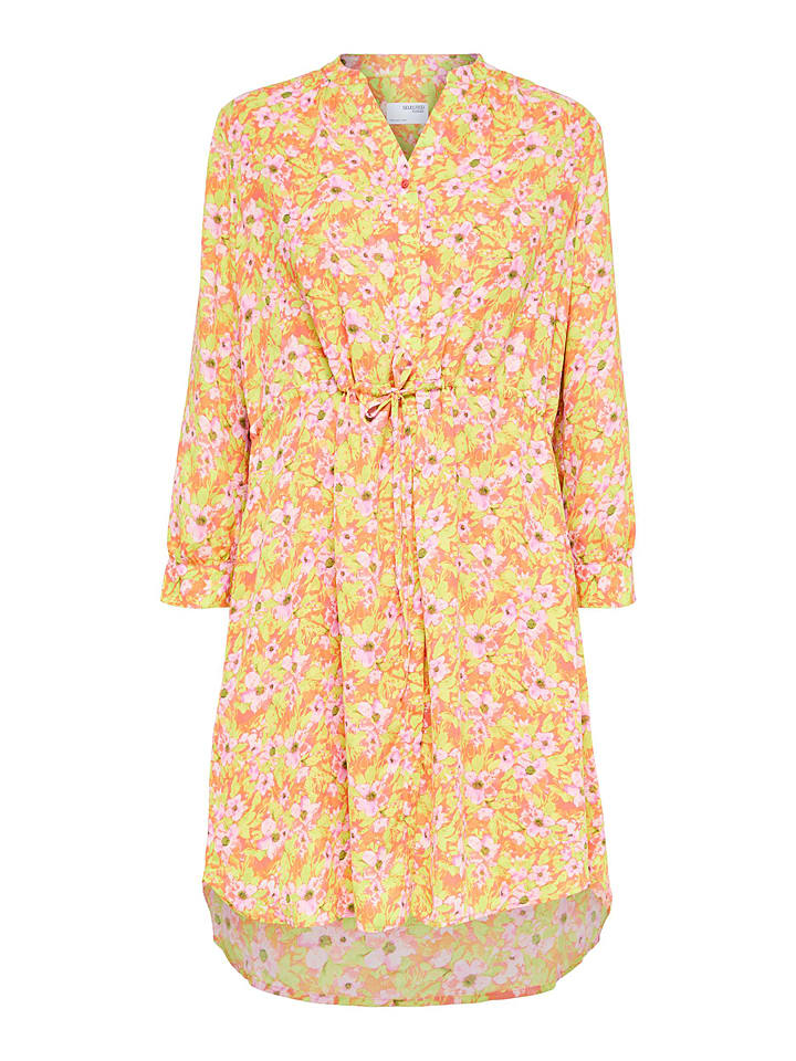 SELECTED FEMME Sukienka w kolorze pomarańczowym rozmiar: 40