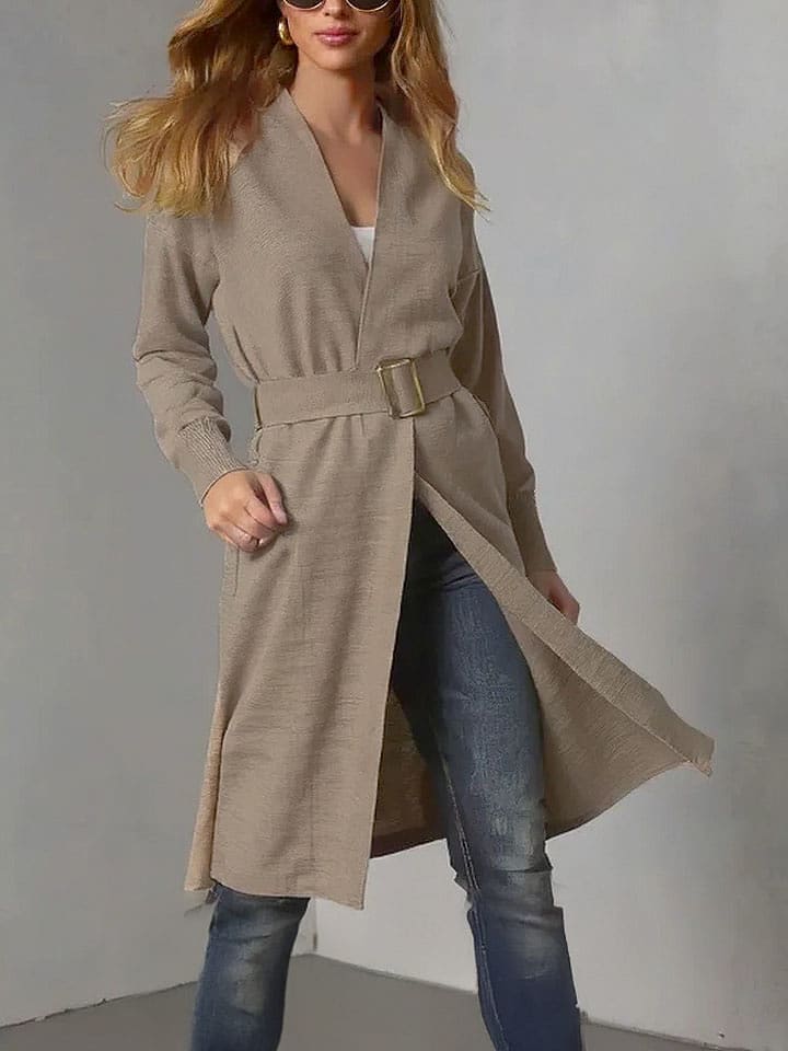 Milan Kiss Kardigan w kolorze beżowym rozmiar: S