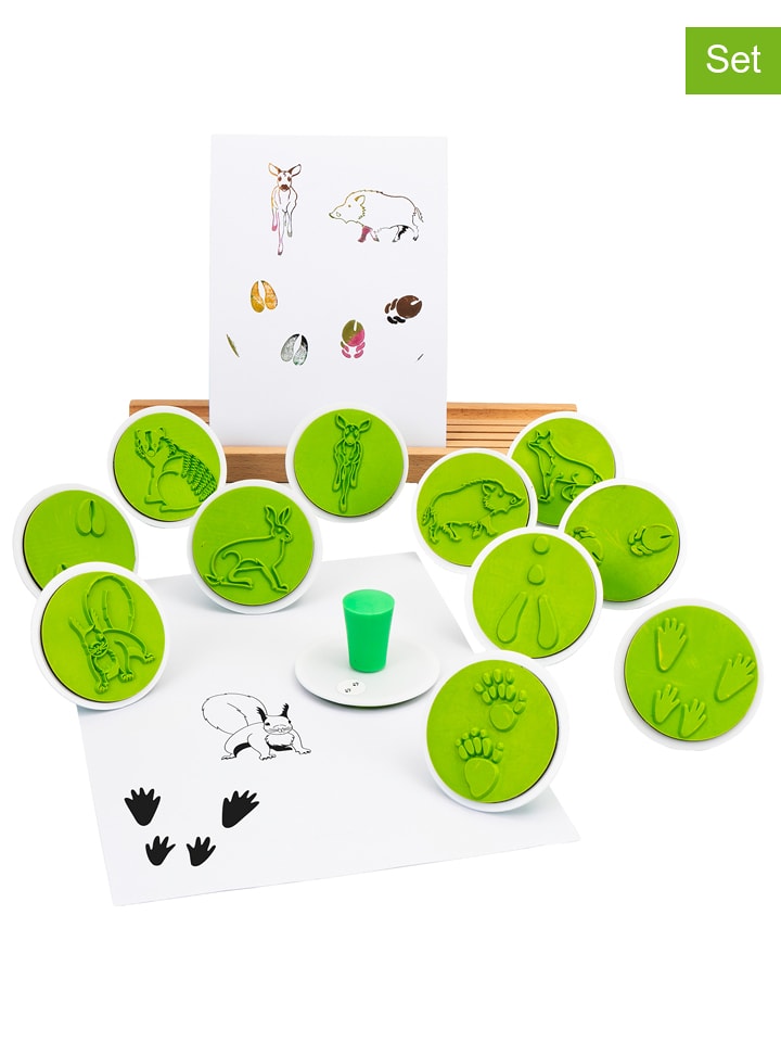 SUNNYSUE 12-częściowy zestaw do stempli - 3+ rozmiar: onesize