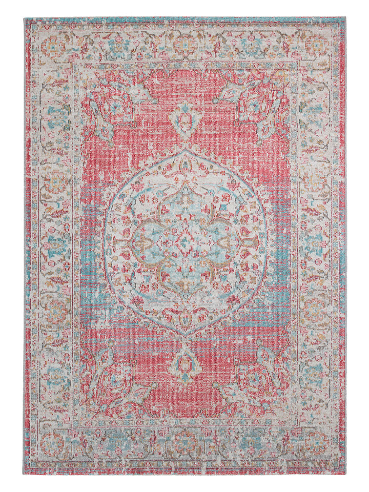 ABC Italia Dywan zewnętrzny "Maggio" w kolorze czerwono-błękitnym rozmiar: 133x190 cm