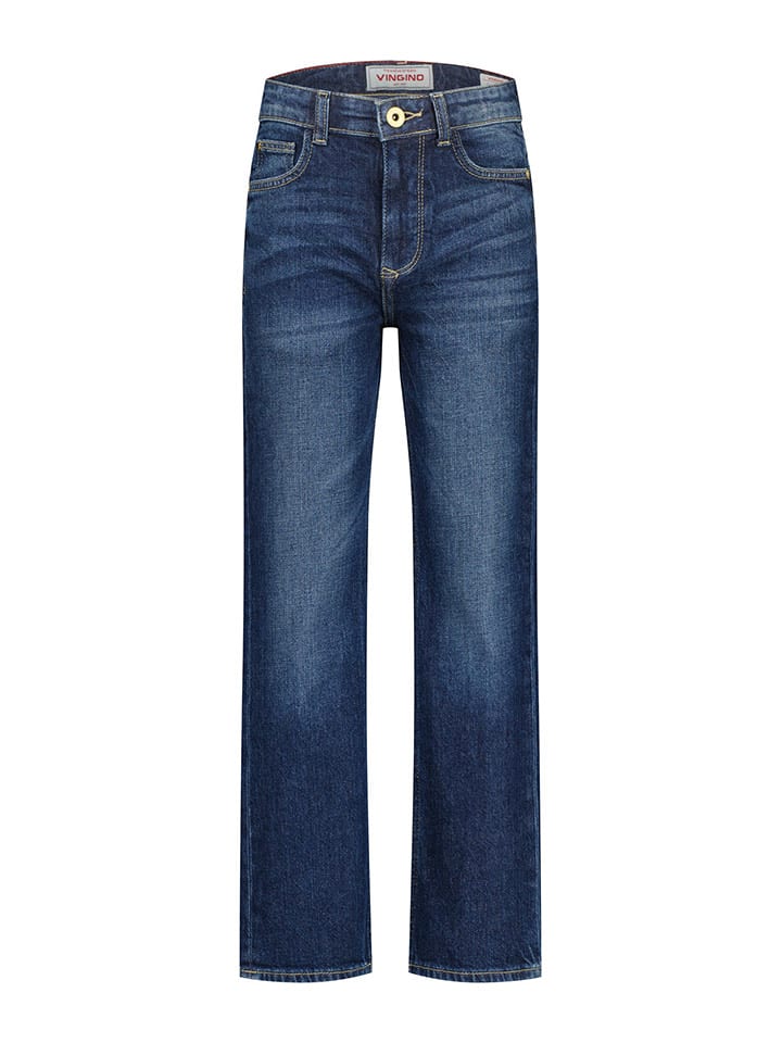 Vingino Dżinsy - Regular fit - w kolorze niebieskim rozmiar: 116