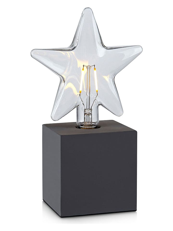 Marksljöd Lampa stołowa "Billsta" w kolorze szarym - 14 x 23 cm rozmiar: onesize