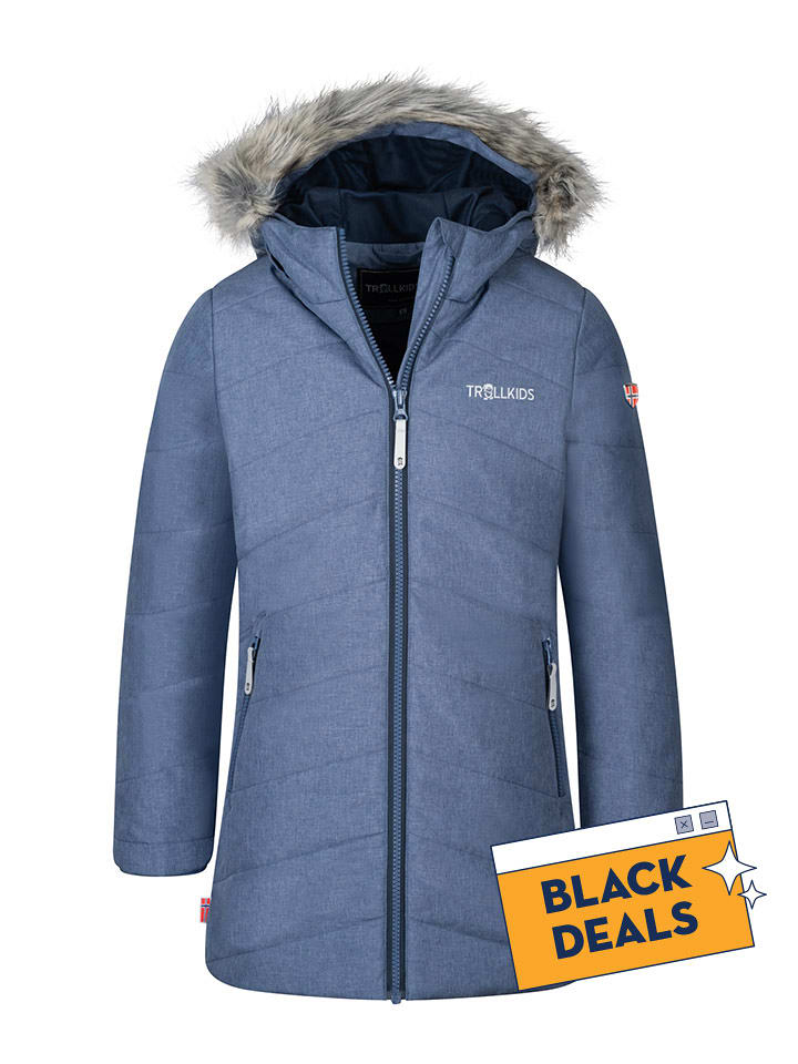Trollkids Kurtka narciarska "Lifjell" w kolorze niebieskim rozmiar: 92
