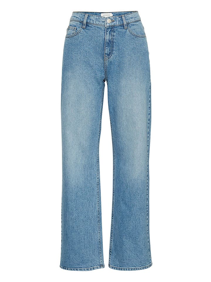 MOSS COPENHAGEN Dżinsy "Bine Ada" - Comfort fit - w kolorze błękitnym rozmiar: M