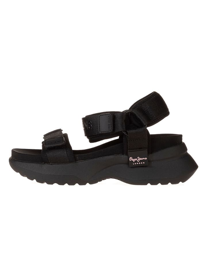 Pepe Jeans FOOTWEAR Sandały w kolorze czarnym rozmiar: 39